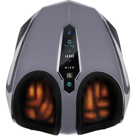 MIKO Foot Massager with Heat and Deep Kneading