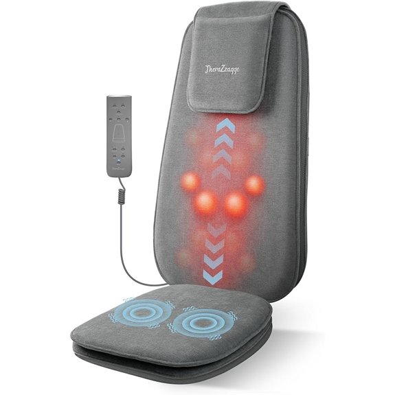 Shiatsu Back Massager with Heat and Kneading