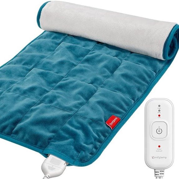 Comfytemp Weighted Heating Pad for Pain Relief