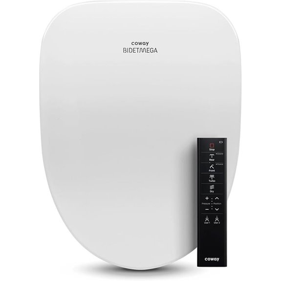 Coway Electronic Bidet with Heated Seat and Remote