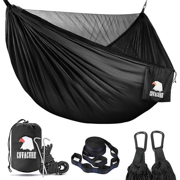Covacure Camping Hammock with Tree Straps 772lbs Capacity