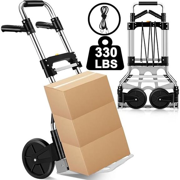 330 LB Capacity Folding Hand Truck Dolly