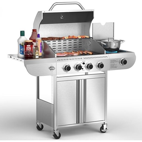 G41 Pro Heavy-Duty 4-Burner Gas BBQ Grill