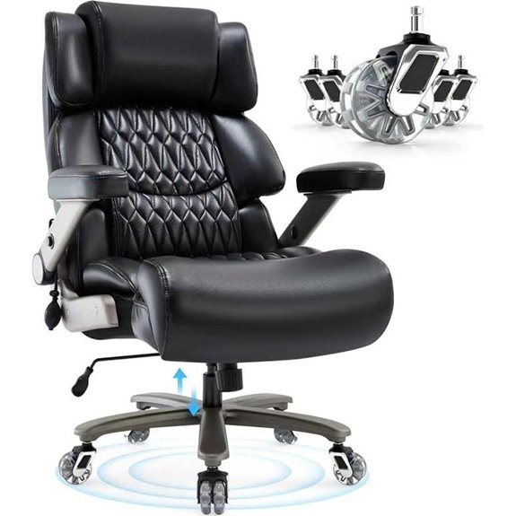 Heavy Duty Big & Tall Office Chair with Adjustable Support