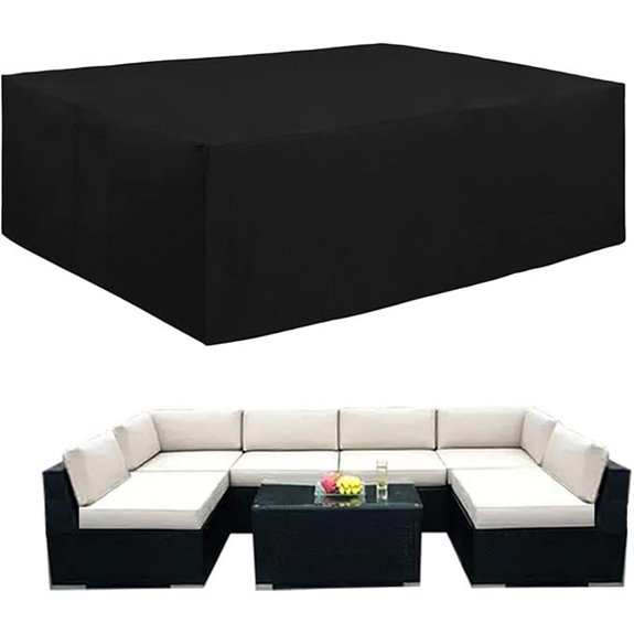 Heavy Duty Waterproof Patio Furniture Cover (110x84)