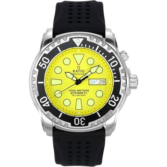 Ratio FreeDiver Helium-Safe Dive Watch 1000M Water-Resistant