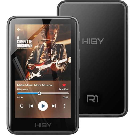 HiBy R1 HiFi MP3 Player with 2TB Storage