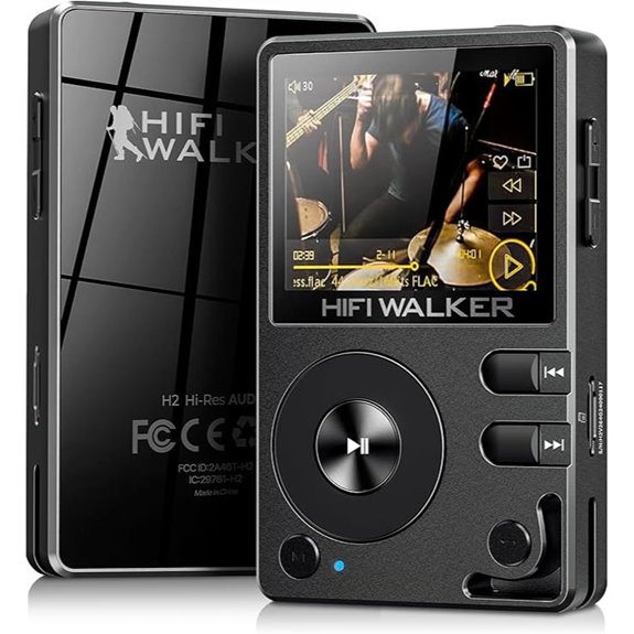 HIFI WALKER H2 HiFi MP3 Player with Bluetooth
