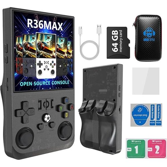 R36MAX 4000mAh Handheld Retro Game Console