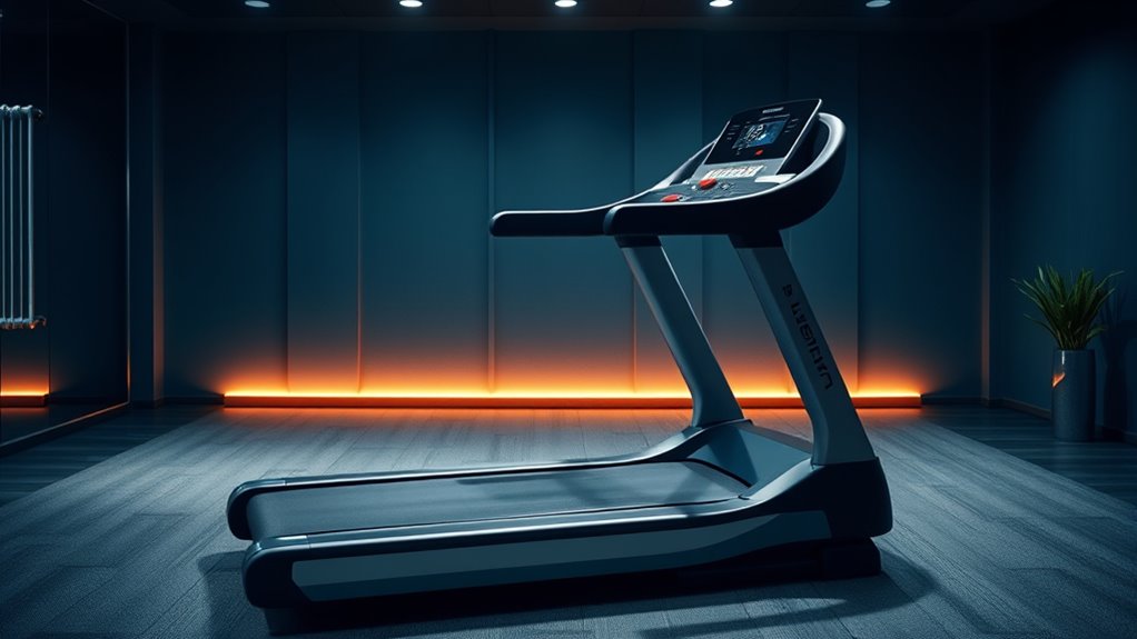 high end treadmill features