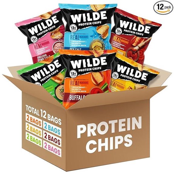 WILDE High Protein Keto Snack Chips (12-Pack)