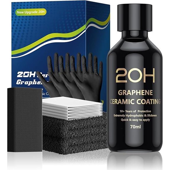 20H Graphene Ceramic Car Coating Kit