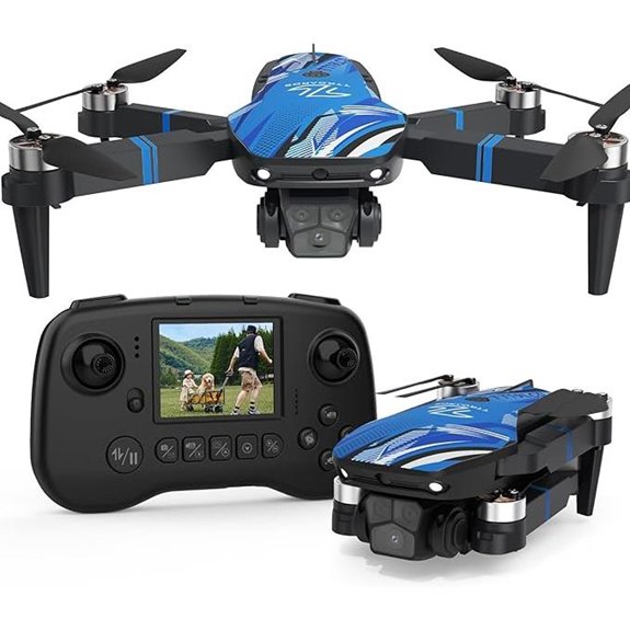 4K Camera Drone with LCD Screen and Obstacle Avoidance
