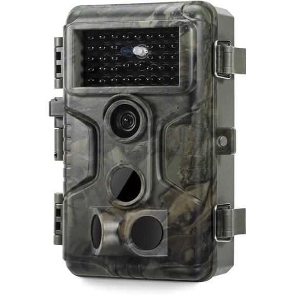 GardePro A3S Trail Camera 64MP/1296P No-Glow Night