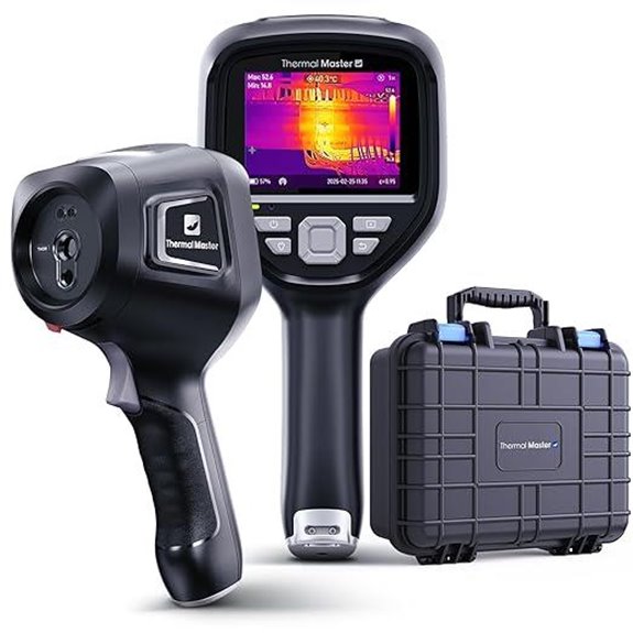 Thermal Camera with Visual and Laser 512×384 Resolution