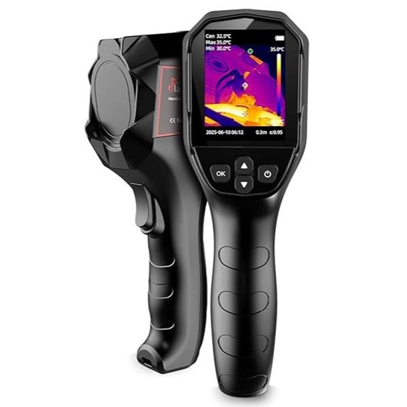 Thermal Camera with 240x240 Resolution and Temp Alarm