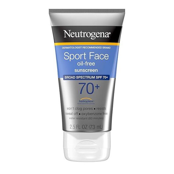 Neutrogena Sport Face Sunscreen SPF 70+ (2.5 fl oz)