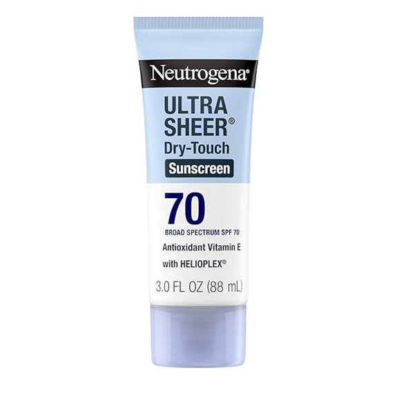 Neutrogena Ultra Sheer SPF 70 Sunscreen Lotion