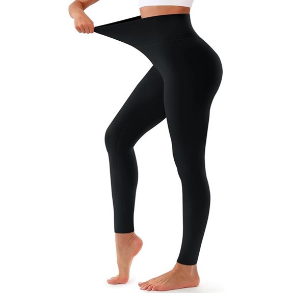 Bluemaple High Waist Tummy Control Yoga Leggings