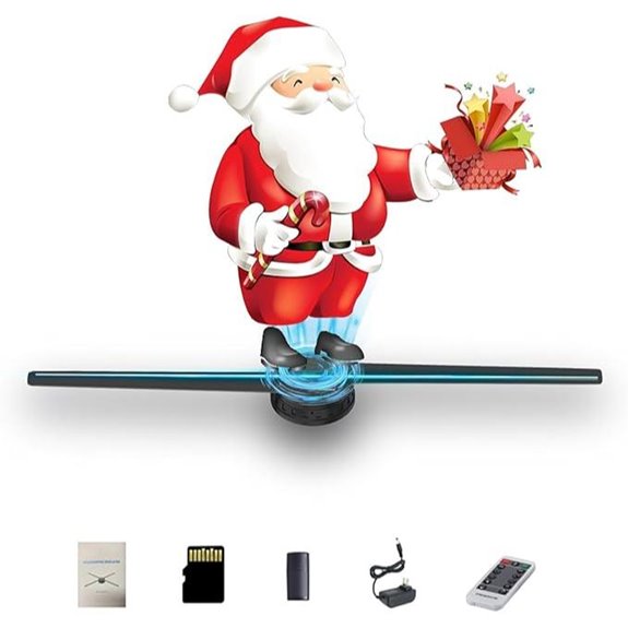 3DhologramFan 16.5in Holographic Fan with Videos