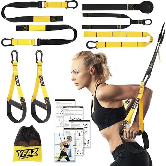 Home Resistance Training Kit with Handles and Door Anchor