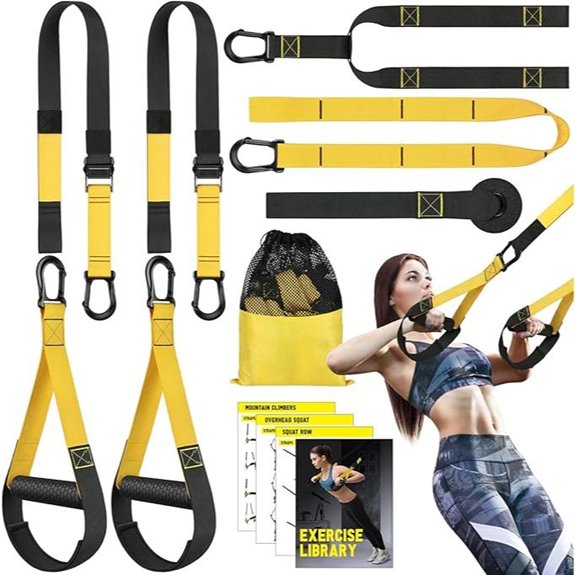 Home Resistance Training Kit with Handles and Door Anchor