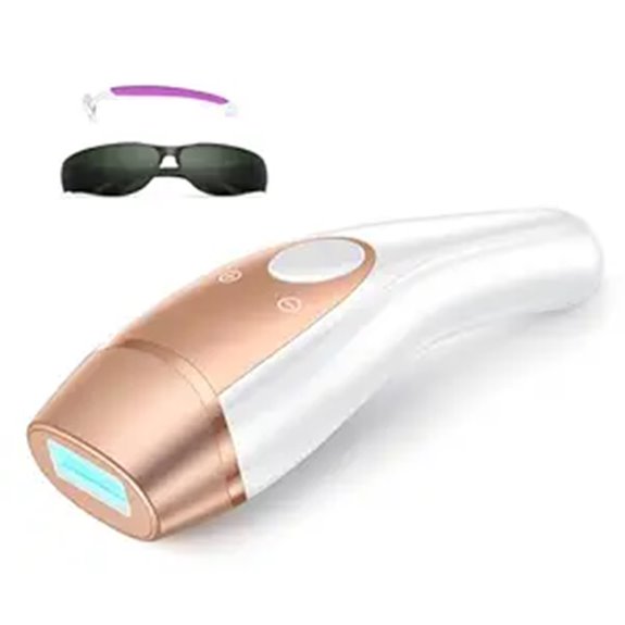 Ice Cool Laser Hair Removal Device for Home Use