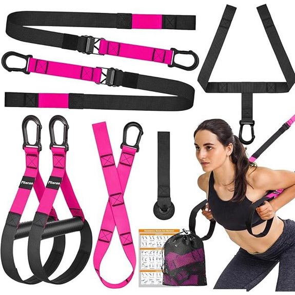 Home Resistance Training Kit with Suspension Straps