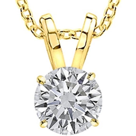 Houston Lab Grown Diamond Pendant Necklace for Women