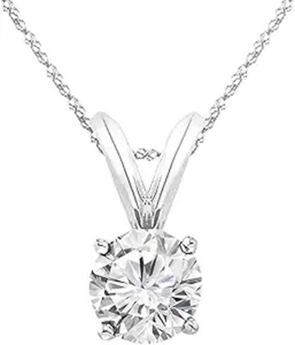 Houston Lab Grown Diamond Pendant Necklace for Women