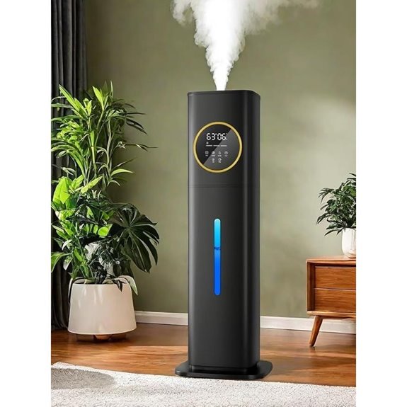 Large Room Humidifier with Night Light and Essential Oil Diffuser