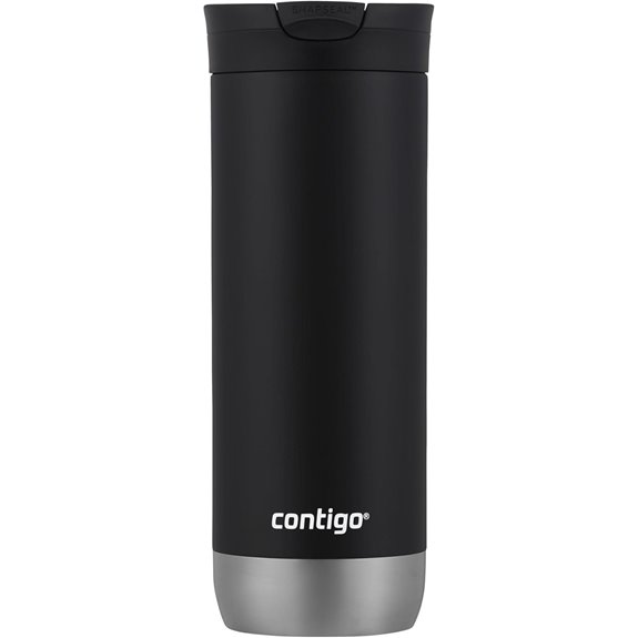 Huron 16oz Stainless Steel Travel Mug Leak-Proof Lid