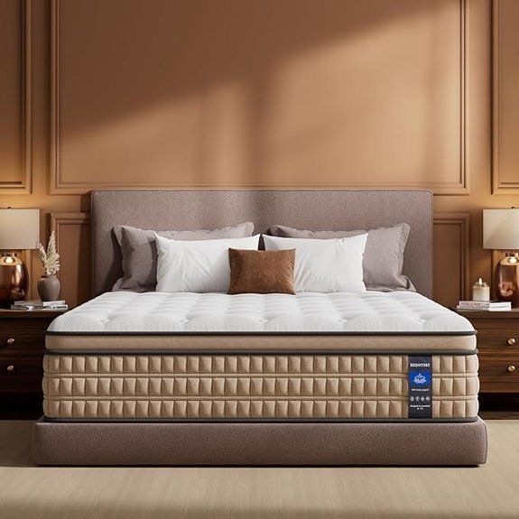 BedStory King Hybrid Mattress with Lumbar Support