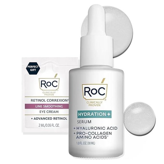 RoC Hydration+ Hyaluronic Acid Serum & Retinol Eye Cream