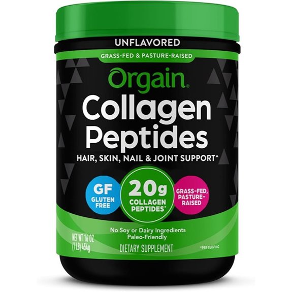 Orgain Hydrolyzed Collagen Peptides Powder 1lb