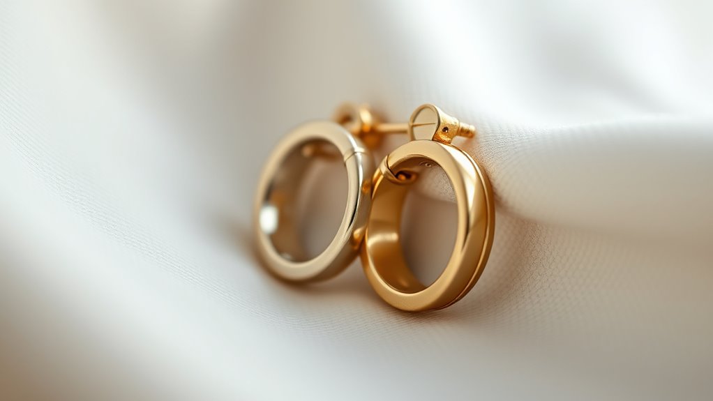 hypoallergenic metal and comfort