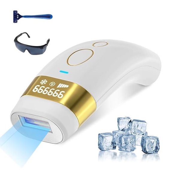 IPL Hair Remover with Ice Cooling 999,999 Flashes