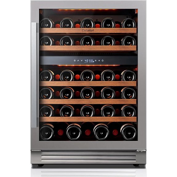 Ca'Lefort 24-Inch 46-Bottle Dual Zone Wine Cooler