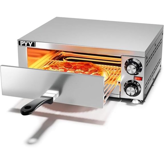PYY Indoor Electric Countertop Pizza Oven