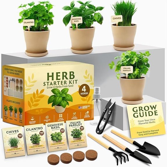 Home Grown Herb Garden Kit for Indoor Growing