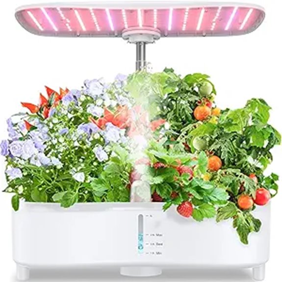 Hydroponic Indoor Garden Kit with 15 Pods