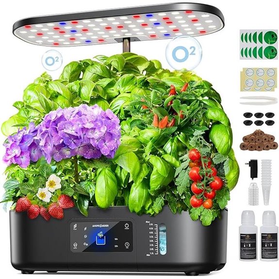 Ahopegarden Hydroponic Indoor Herb Garden Kit