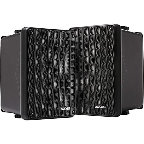 KICKER KB6B 2-Way Indoor/Outdoor Speakers (Pair)
