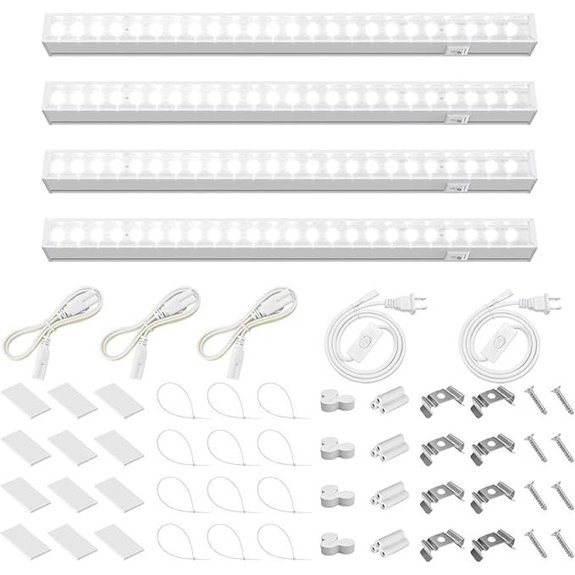 Barrina T5 Indoor Plant Grow Light Strips (4-Pack)