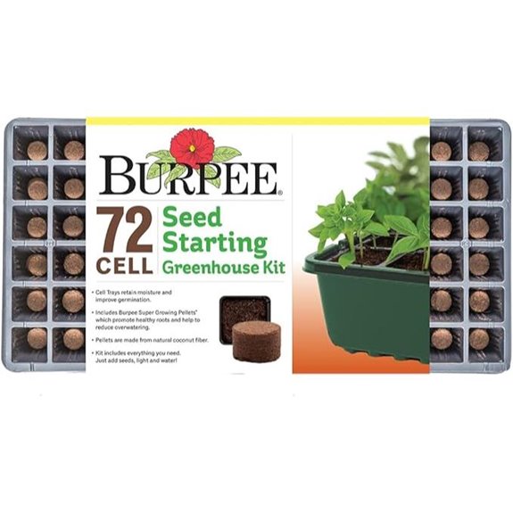 Burpee Indoor Seed Starting Kit with Dome and Watering