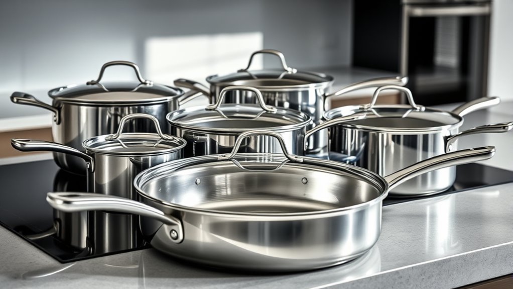 induction compatible durable cookware