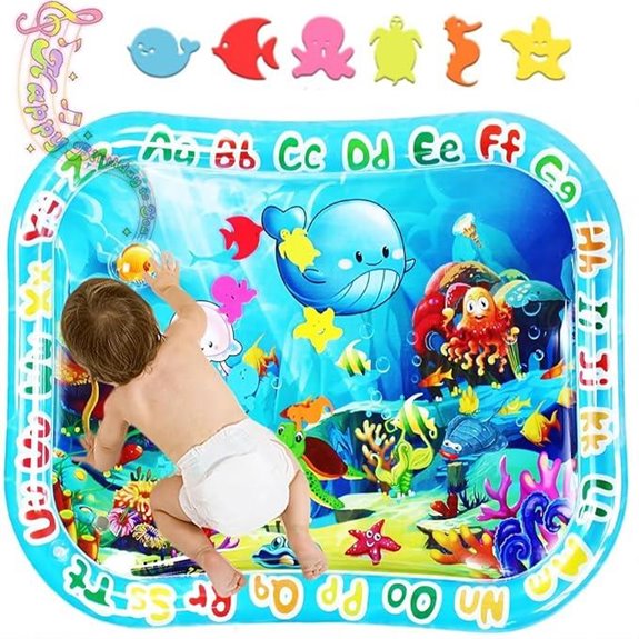 Baby Inflatable Water Play Mat for Infants & Toddlers