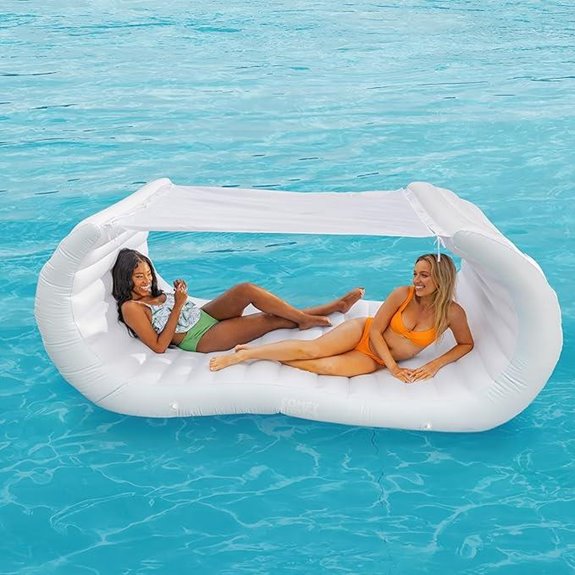 Comfy Floats Inflatable Pool Couch for Adults