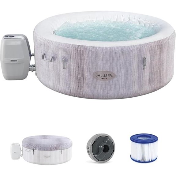 Bestway SaluSpa Cancun Inflatable Hot Tub (2-4 Person)