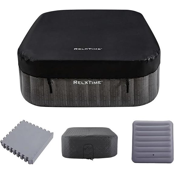 Inflatable Hot Tub for 4-6 People with Features